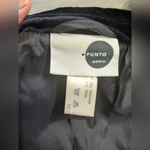 Akris Punto - Velvet Blazer Jacket - US: 8 - Picture 5 of 7